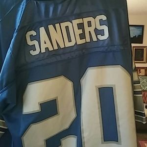 Jersey Throw Back Barry Sanders